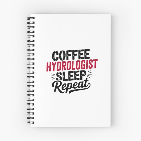 Item preview, Coffee Hydrologist Sleep Repeat - Funny Hydrologist Lover designed and sold by Watsonarts.