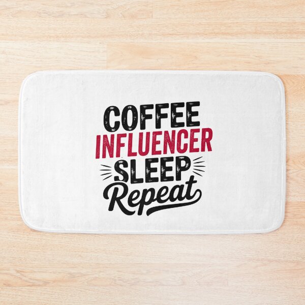 Item preview, Coffee Influencer Sleep Repeat - Funny Influencer Lover designed and sold by Watsonarts.