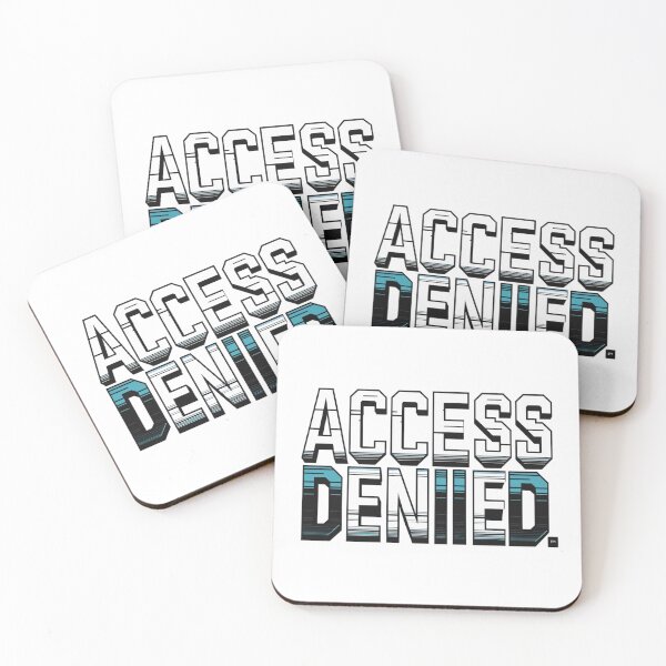 Item preview, Access Denied – Cyber Chic Statement Quote designed and sold by Irene Catchmind.