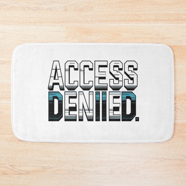 Item preview, Access Denied – Cyber Chic Statement Quote designed and sold by Irene Catchmind.