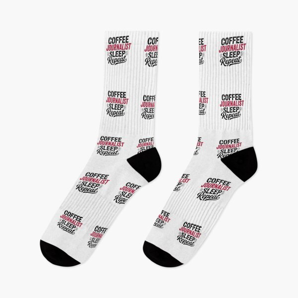 Item preview, Coffee Journalist Sleep Repeat - Funny Journalist Lover designed and sold by Watsonarts.