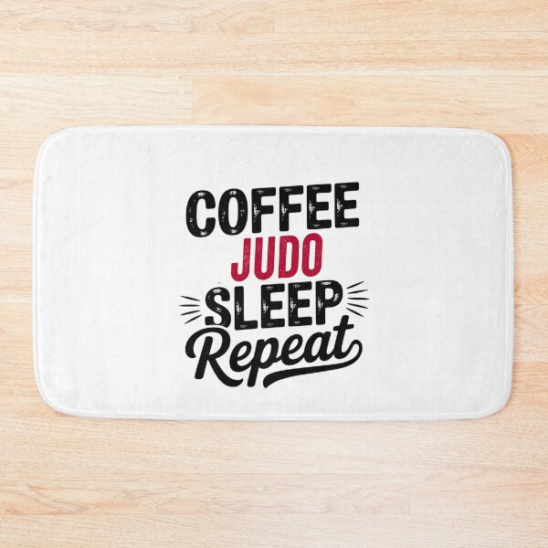 Artikelvorschau, Kaffee Judo Schlaf wiederholen - Lustiger Judo-Liebhaber entworfen und verkauft von Watsonarts.