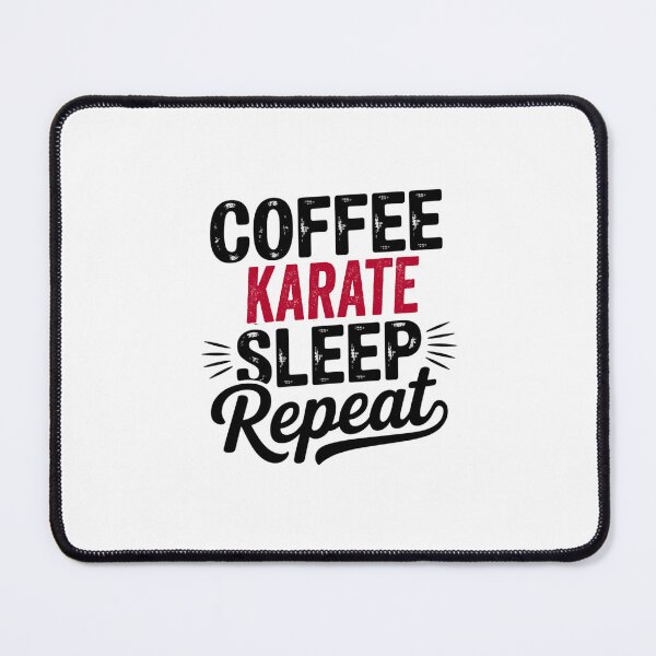 Item preview, Coffee Karate Sleep Repeat - Funny Karate Lover designed and sold by Watsonarts.