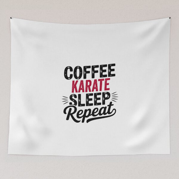 Item preview, Coffee Karate Sleep Repeat - Funny Karate Lover designed and sold by Watsonarts.