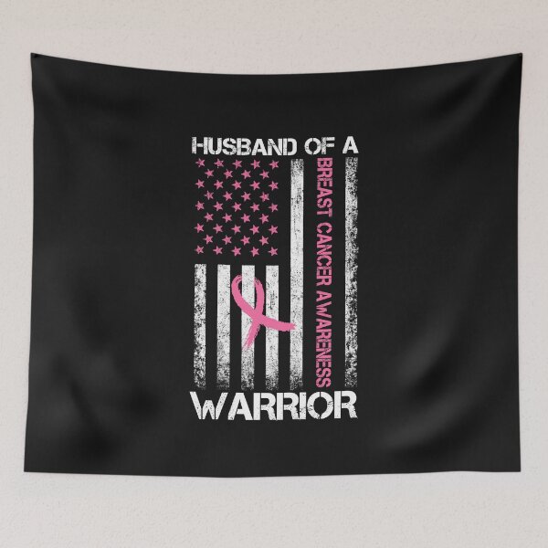 Item preview, Husband Of A Warrior Breast Cancer Awareness Support Squad designed and sold by TalalosART.