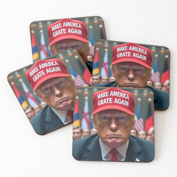Item preview, MAGA Make America Grate Again - AI Trump at NATO designed and sold by chaosfilter.