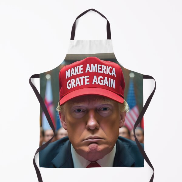 Item preview, MAGA Make America Grate Again - AI Trump at NATO designed and sold by chaosfilter.
