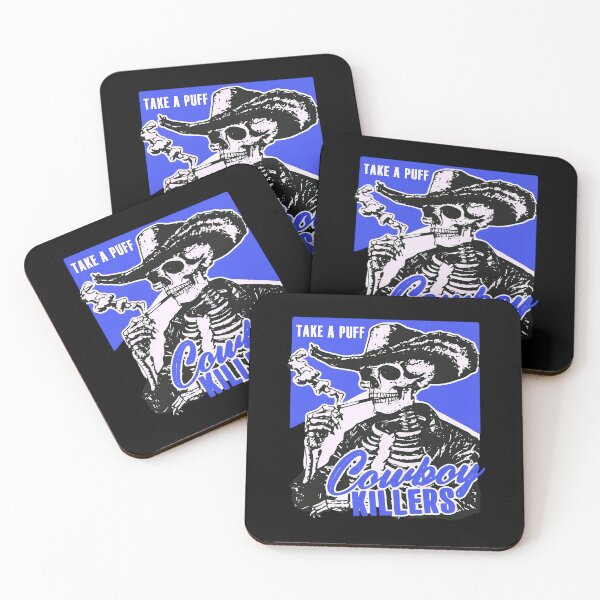 Item preview, Smoking Skeleton - Cowboy Killers designed and sold by MJYG.
