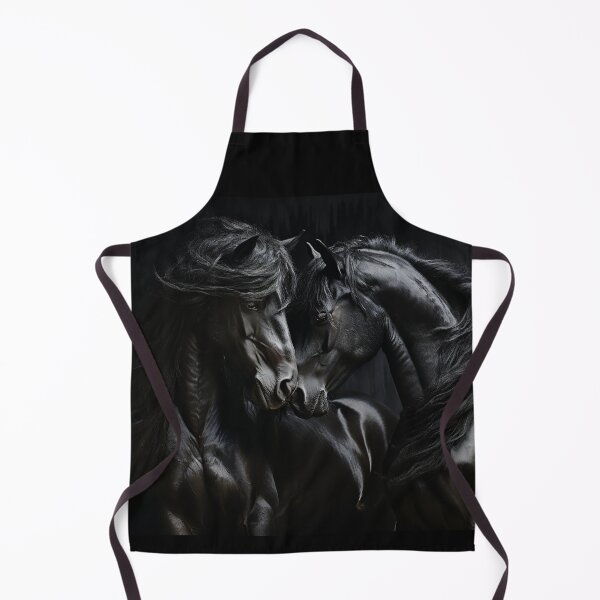 Item preview, Two Black Stallions Talking designed and sold by CritterWisdom.