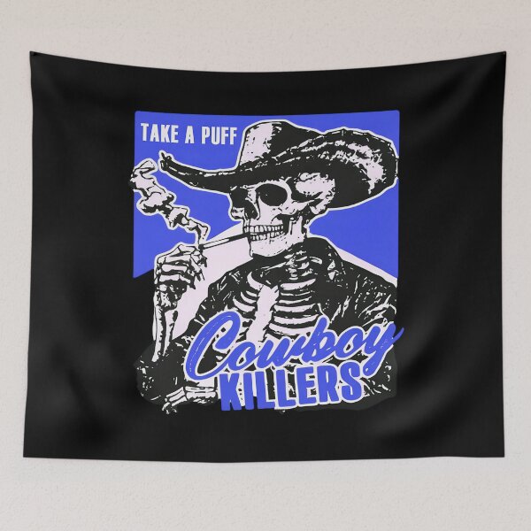 Item preview, Smoking Skeleton - Cowboy Killers designed and sold by MJYG.