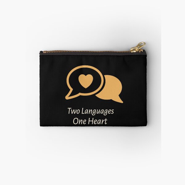 Item preview,  Dual Language: Two Languages, One Heart designed and sold by MsUniqueTees.