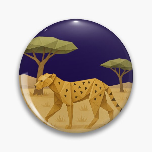 Item preview, Origami Cheetah on the Savannah designed and sold by S-Dstyle.