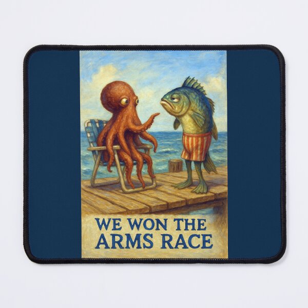Item preview, We Won the Arms Race designed and sold by Tridentulus.