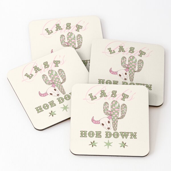 Item preview, Bride Last Hoe Down | western disco cowgirl bachelorette engagement gift designed and sold by ReadyandRowdy.