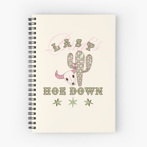 Item preview, Bride Last Hoe Down | western disco cowgirl bachelorette engagement gift designed and sold by ReadyandRowdy.