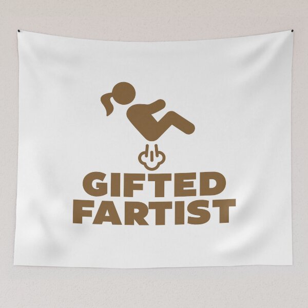 Item preview, Brown Gifted Fartist designed and sold by UNK-Fatigues.