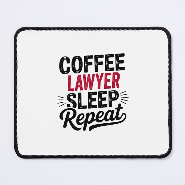 Item preview, Coffee Lawyer Sleep Repeat - Funny Lawyer Lover designed and sold by Watsonarts.