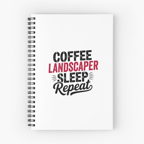 Item preview, Coffee Landscaper Sleep Repeat - Funny Landscaper Lover designed and sold by Watsonarts.