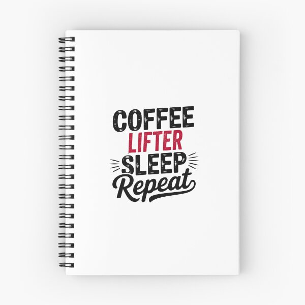 Item preview, Coffee Lifter Sleep Repeat - Funny Lifter Lover designed and sold by Watsonarts.