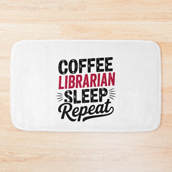 Item preview, Coffee Librarian Sleep Repeat - Funny Librarian Lover designed and sold by Watsonarts.