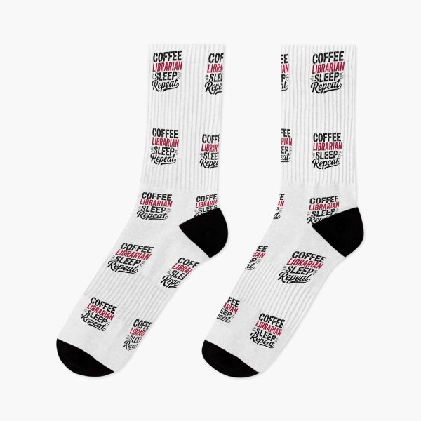 Item preview, Coffee Librarian Sleep Repeat - Funny Librarian Lover designed and sold by Watsonarts.