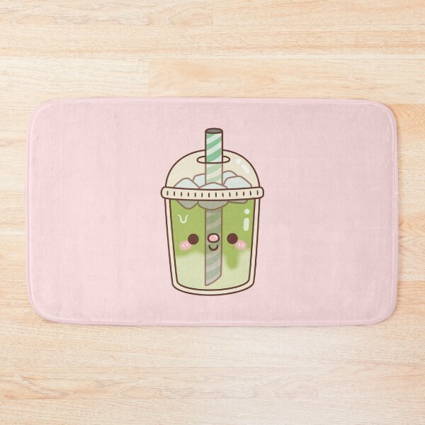 Item preview, Cute Iced Matcha Latte designed and sold by rustydoodle.
