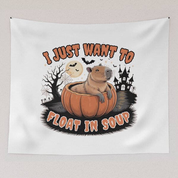 Item preview, Float like a Capybara designed and sold by Blue Piece Desing.