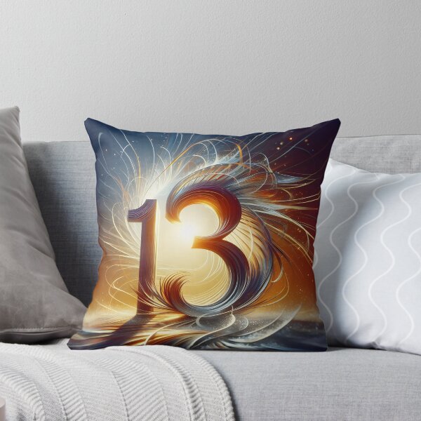 Item preview, The Number 13 Radiating Light And Energy (Thirteen) designed and sold by The Cosmic Nexus.