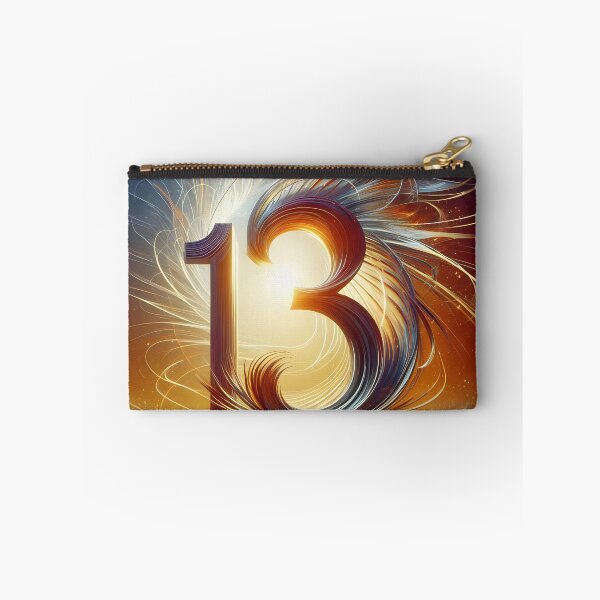 Item preview, The Number 13 Radiating Light And Energy (Thirteen) designed and sold by The Cosmic Nexus.