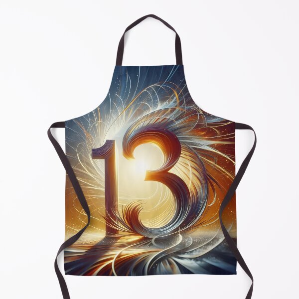 Item preview, The Number 13 Radiating Light And Energy (Thirteen) designed and sold by The Cosmic Nexus.