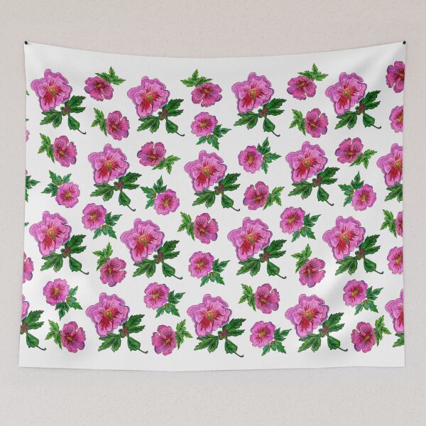 Item preview, Rose of Sharon pattern designed and sold by Taçiana  Estrela.