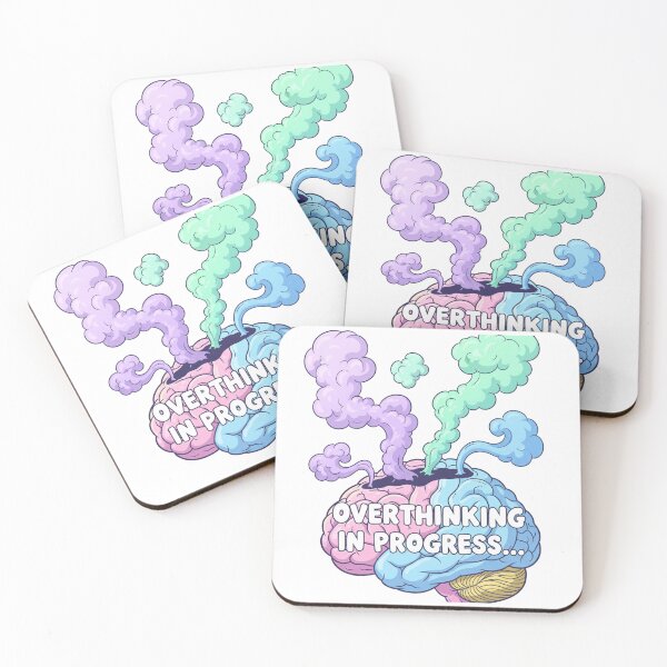 Item preview, Copy of Overthinking in Progress – Brain 2 designed and sold by MUGHAN.