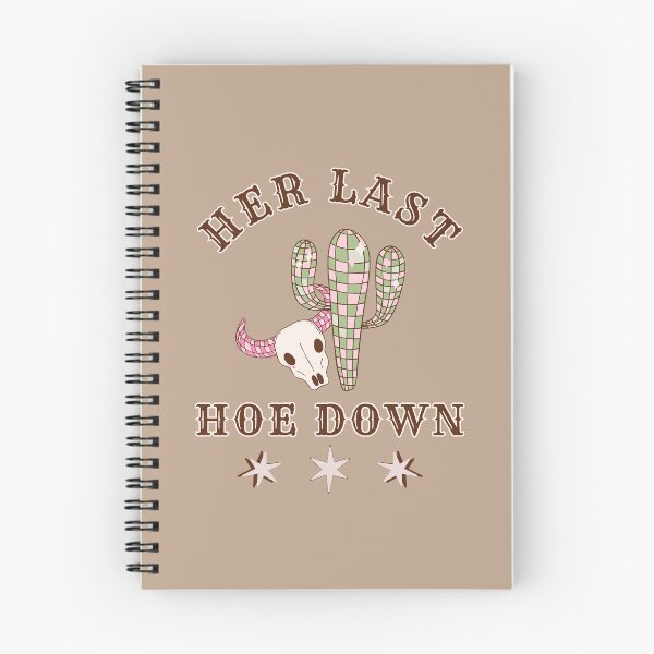 Item preview, Last Hoe Down | western disco cowgirl bachelorette engaged gift bridesmaid designed and sold by ReadyandRowdy.