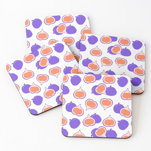 Item preview, Bold Retro Fig Fruit Pattern — Modern Cutout Style designed and sold by TangoCharlieNZ.