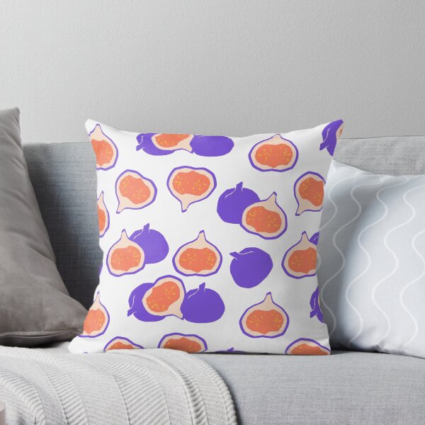 Item preview, Bold Retro Fig Fruit Pattern — Modern Cutout Style designed and sold by TangoCharlieNZ.