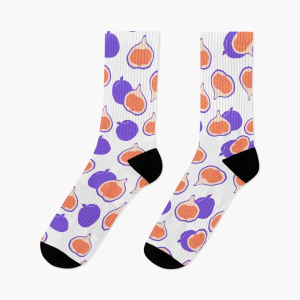 Item preview, Bold Retro Fig Fruit Pattern — Modern Cutout Style designed and sold by TangoCharlieNZ.