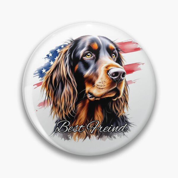 Item preview, Amercian Best Freind Irish Setter designed and sold by StickerCherry.