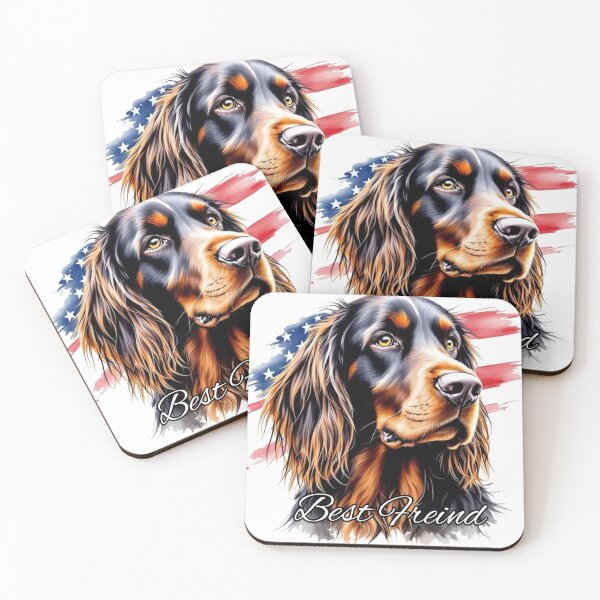 Item preview, Amercian Best Freind Irish Setter designed and sold by StickerCherry.
