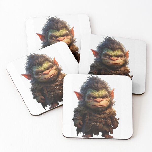 Item preview, Tiny troll in leather gear designed and sold by Rikr65-TrollArt.
