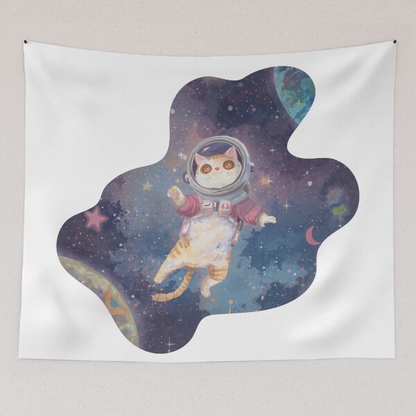 Item preview, Space Cat Dreams designed and sold by khaledahmed6249.
