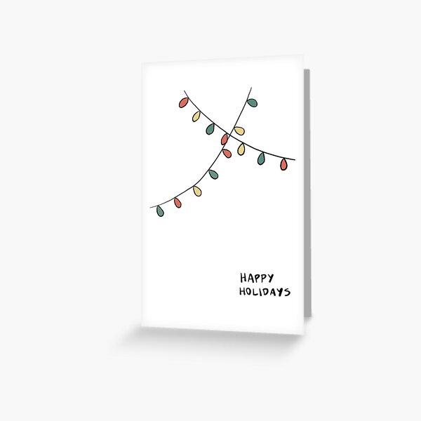 Item preview, Happy Holidays Christmas Lights designed and sold by Roxee Jo.