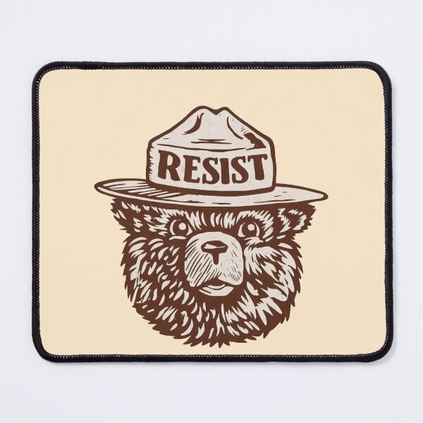 Item preview, Bear resist Protect our national parks - us alt service save the forests hands off our green trees designed and sold by SkeletonsDanger.