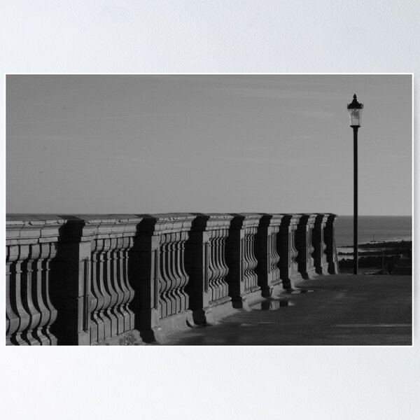 Sheringham in Black and White Poster