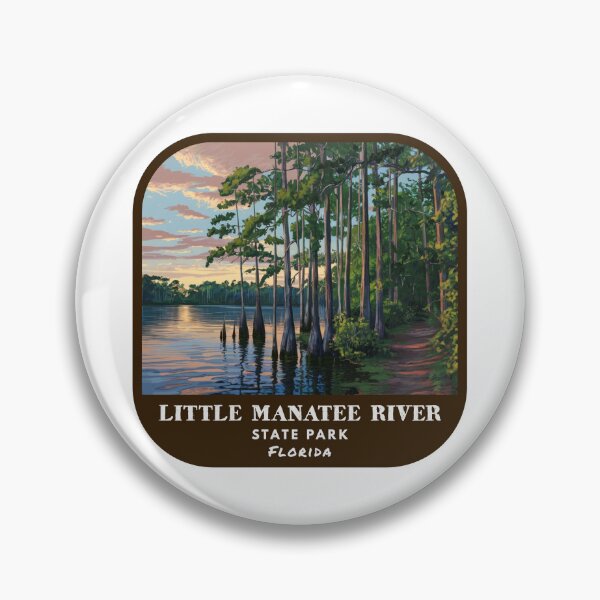 Item preview, Vintage Little Manatee River State Park (Florida State Park) designed and sold by RabbitK.