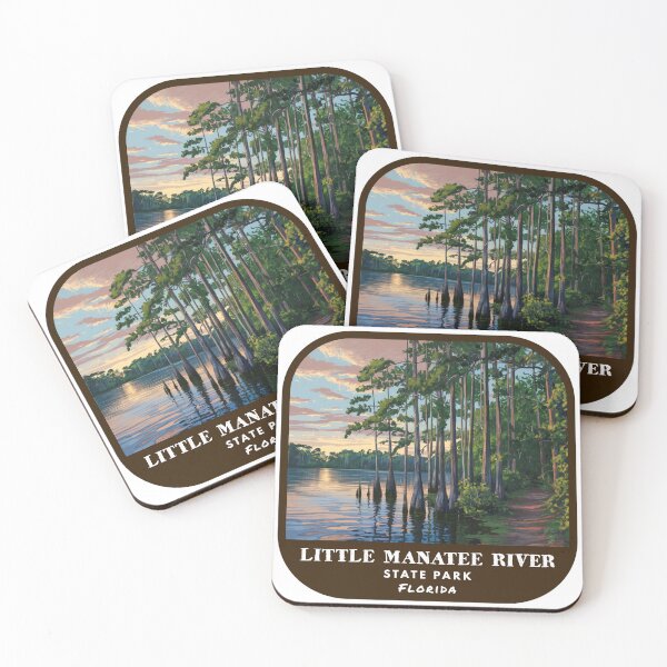 Item preview, Vintage Little Manatee River State Park (Florida State Park) designed and sold by RabbitK.