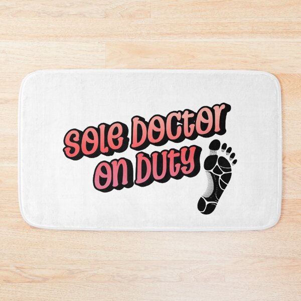 Item preview, Sole Doctor on Duty | Funny Podiatrist & Foot Specialist Design designed and sold by The Sticker Cove.