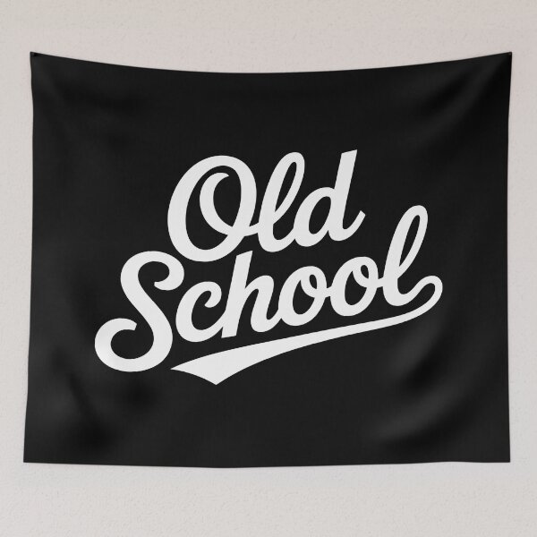 Item preview, Old School - Classic Retro Script Typography designed and sold by Dakson Design - Fantasy Art.