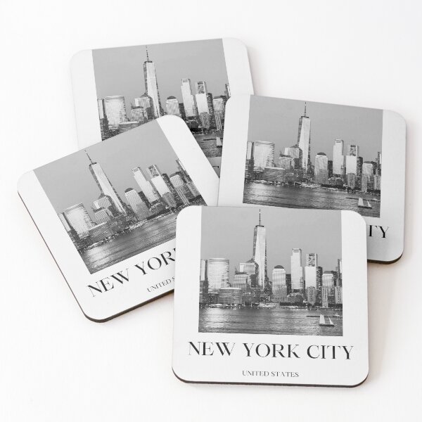 Item preview, New York Skyline Poster designed and sold by PrintsByMiller.