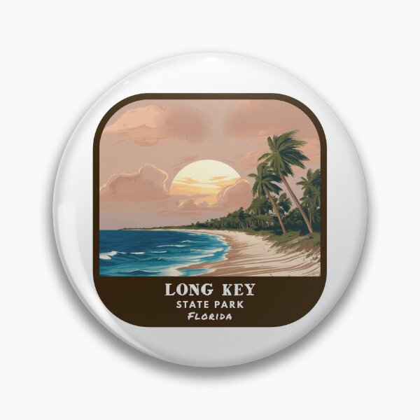 Item preview, Vintage Long Key State Park (Florida State Park) designed and sold by RabbitK.