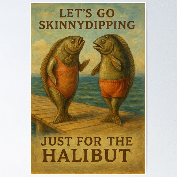 Item preview, For the Halibut designed and sold by Tridentulus.
